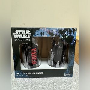 Star Wars Rogue One Set of 2 Glasses